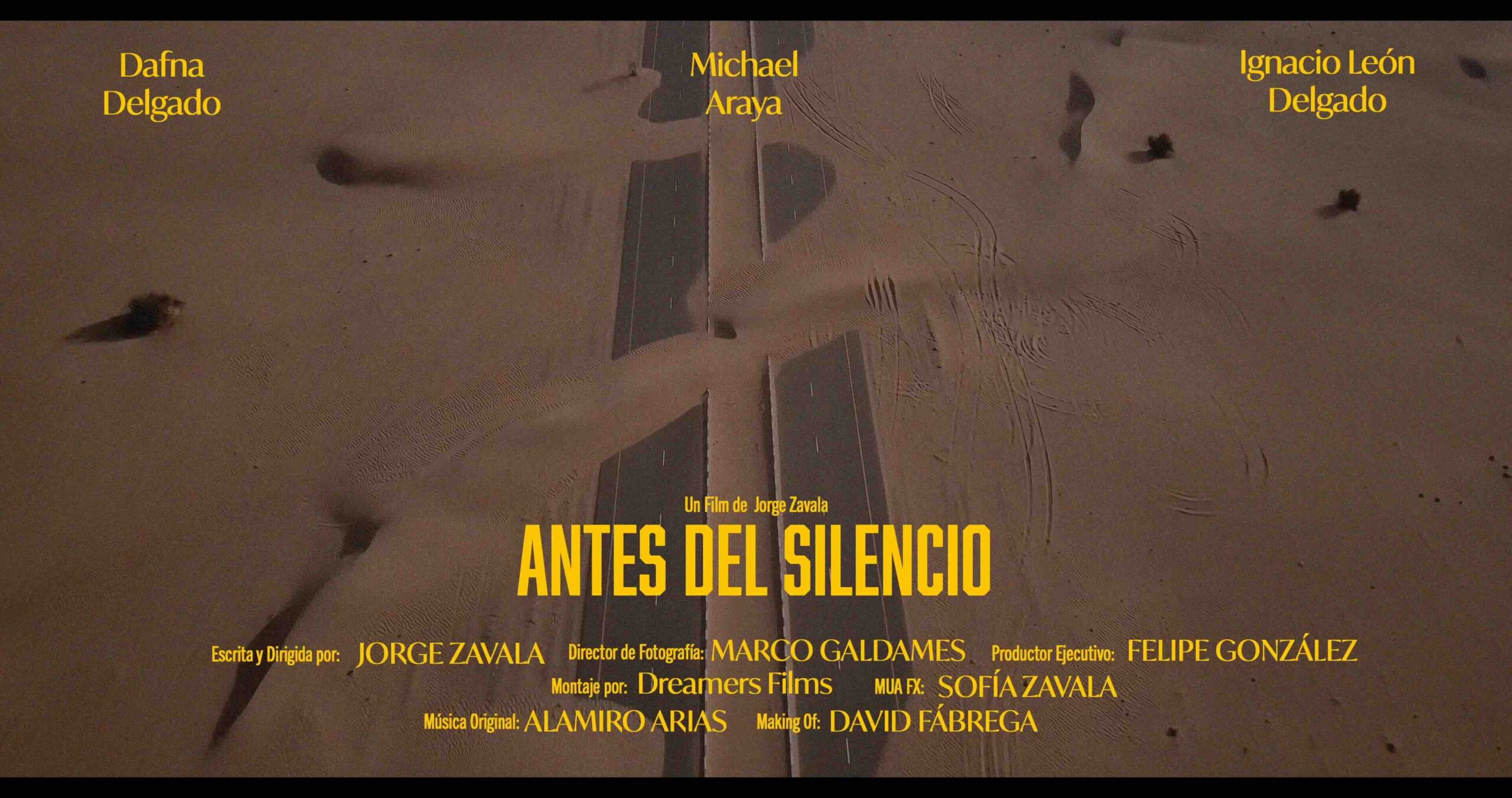 TRAILER OFICIAL cortometraje “ANTES DEL SILENCIO”